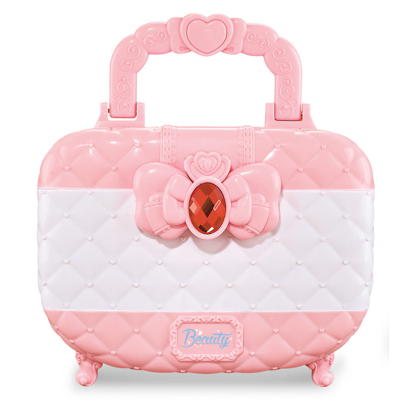 NEVY-TECH Girl Princess Makeup Kit offers safe, washable cosmetics in a cute case—ideal for creative play and gifts.