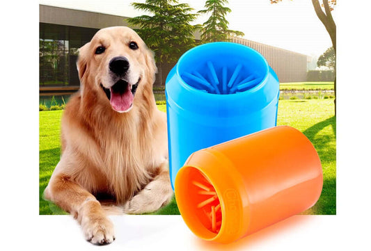 Pet Foot Washing Cup for Dogs and Cats – Automatic Claw Cleaning Gadget for Quick and Easy Paw Wash