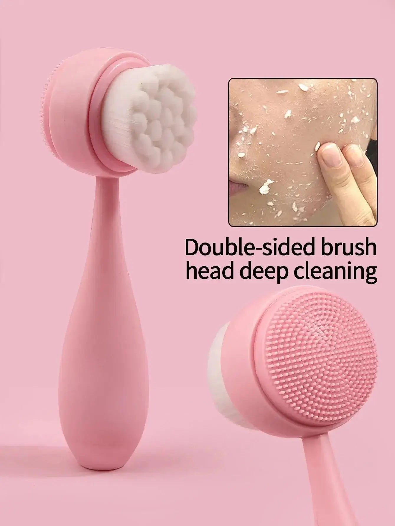 Nevytech electric face cleanser offers deep cleansing, gentle exfoliation, and skin rejuvenationβperfect for daily skincare and radiant results.