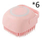 Silicone Dog Bath Massage Gloves – Pet Grooming Brush for Cats and Dogs with Shampoo Dispenser, Bathroom Cleaning Tool