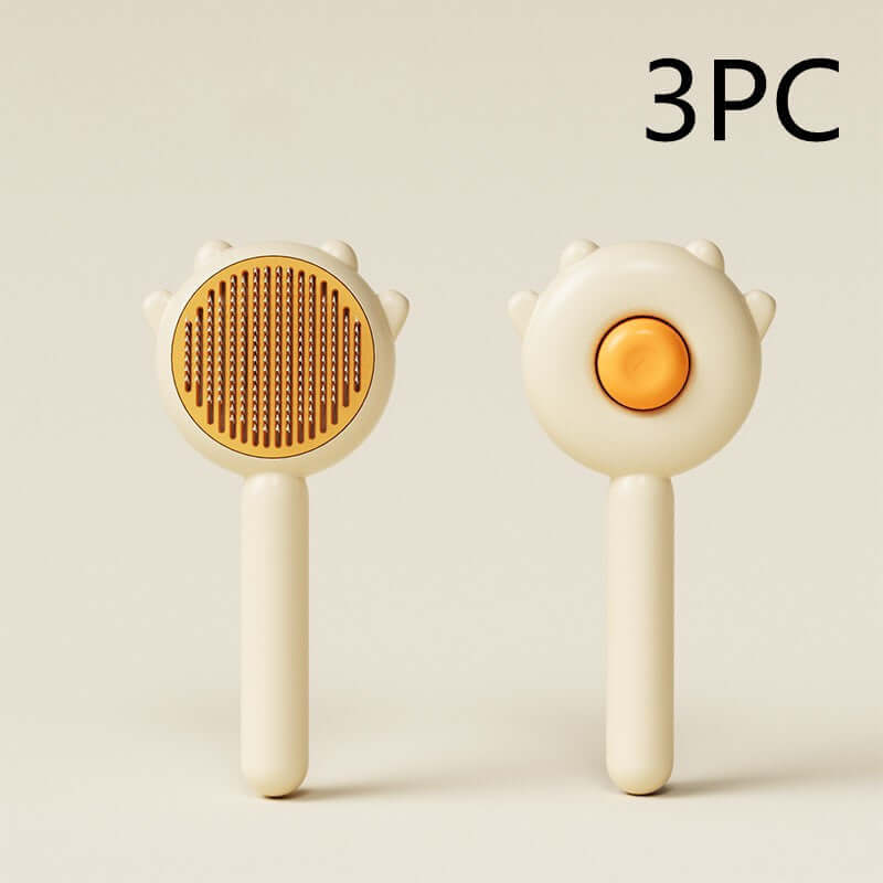 Cat and Dog Massage Comb – Hair Removal Grooming Brush with Cleaning Scratcher for Pets