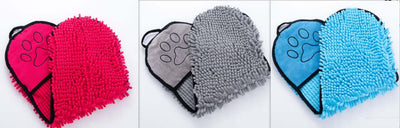 Super Absorbent Microfiber Pet Bath Towel – Quick-Drying Dog and Cat Bathrobe for Grooming and Drying