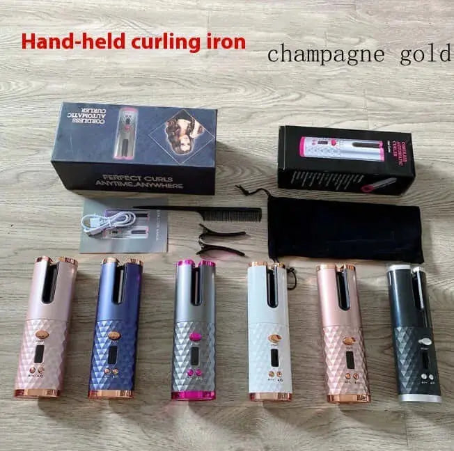 Nevytech Wireless Hair Curler – USB Portable
