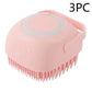 Silicone Dog Bath Massage Gloves – Pet Grooming Brush for Cats and Dogs with Shampoo Dispenser, Bathroom Cleaning Tool