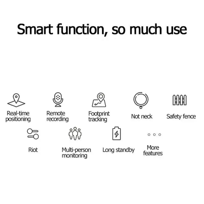 GPS Pet Positioning Collar – Real-Time Tracker for Dogs and Cats with Anti-Lost and Location Monitoring Features