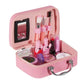 NEVY-TECH Makeup Box Kit includes all essentials for beauty lovers—professional cosmetics in a stylish, portable case.