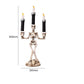 NEVY-TECH presents spooky skeleton candles—three-piece Halloween decoration perfect for gothic, party, or haunted house themes.