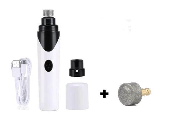 Electric Pet Nail Clippers – Safe Grooming Tool for Dogs and Cats with Built-in Nail Dust Sharpener and Cleaner