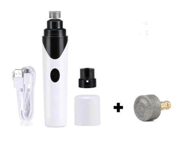 Electric Pet Nail Clippers – Safe Grooming Tool for Dogs and Cats with Built-in Nail Dust Sharpener and Cleaner