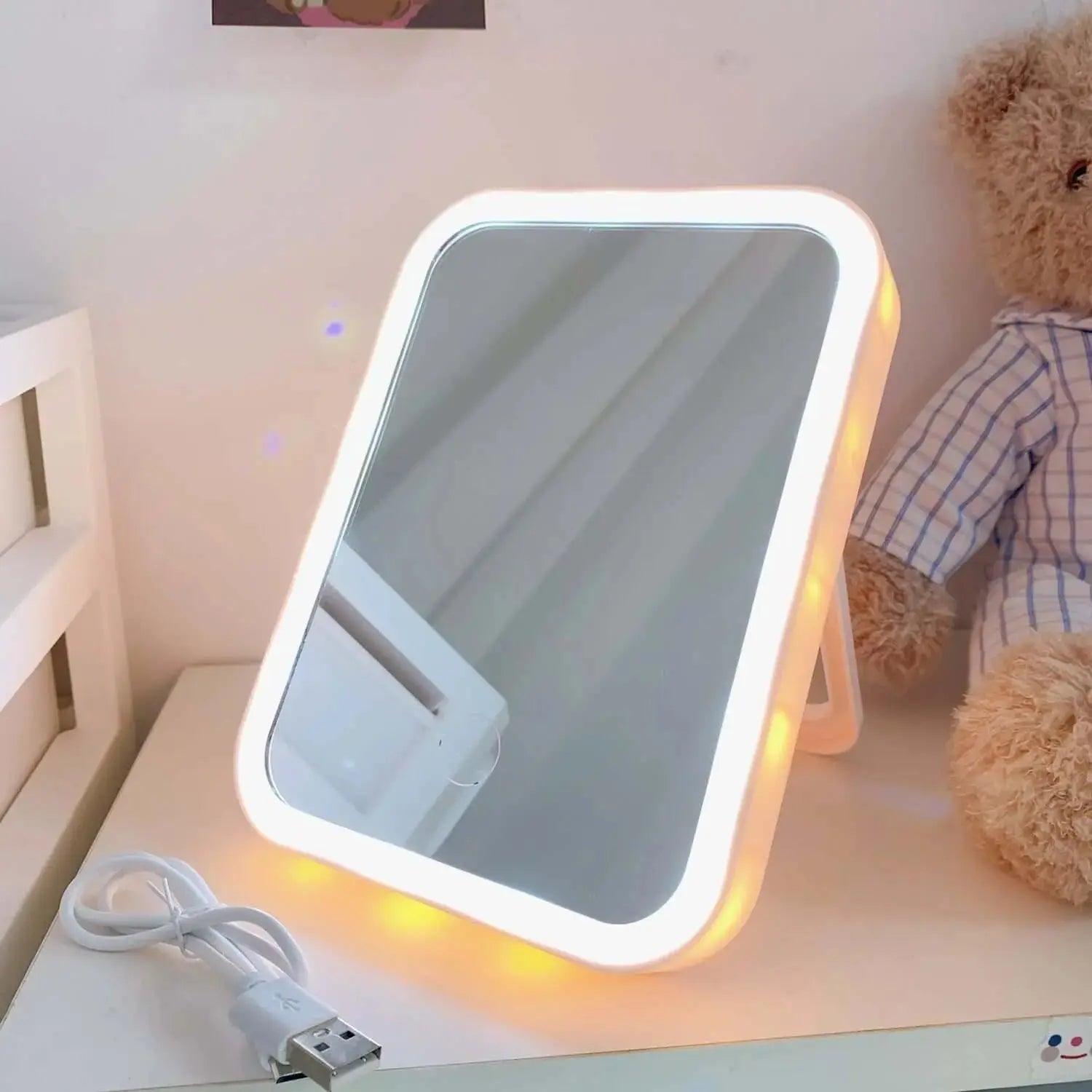 Nevytech LED Desktop Portable Vanity Mirror