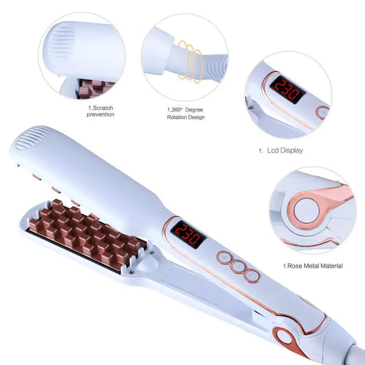 Nevytech Fluffy Hair Straightener Styling Tool