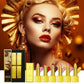 NEVY-TECH Lipstick Kit Gold Bar Makeup Set offers rich shades, luxury packaging, and smooth textures for every occasion.