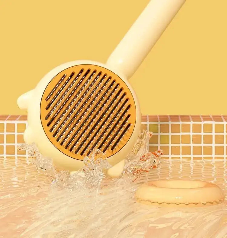 Cat and Dog Massage Comb – Hair Removal Grooming Brush with Cleaning Scratcher for Pets