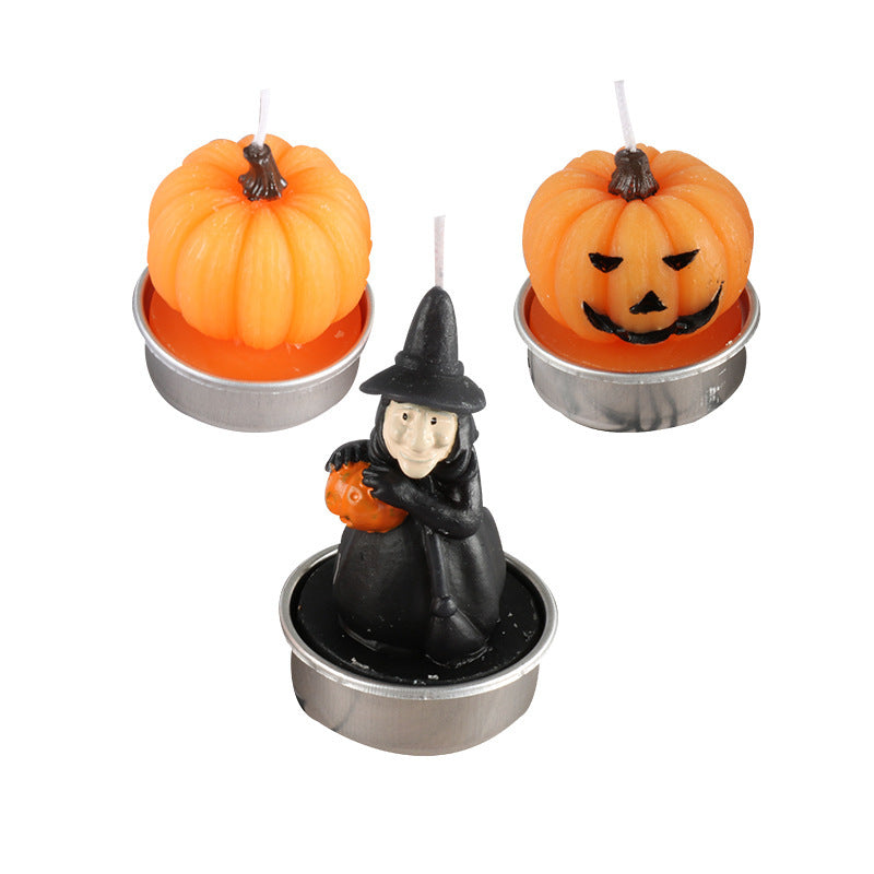 NEVY-TECH presents festive Halloween candles—perfect holiday gifts and party decorations for cozy, spooky celebrations.