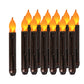 NEVY-TECH offers elegant long black candles for Halloween parties, gothic décor, or spooky home styling.