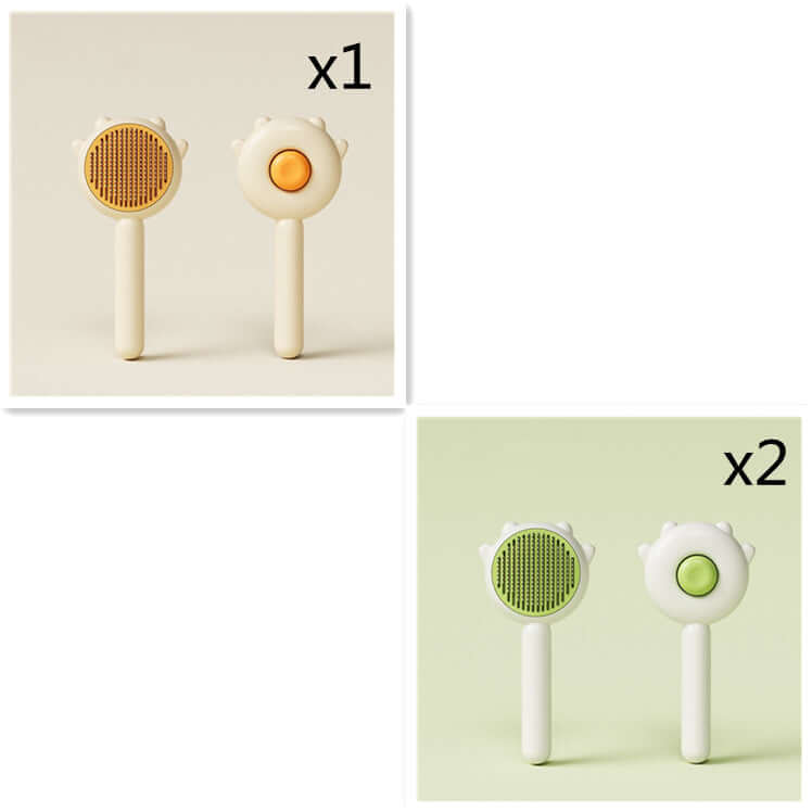 Cat and Dog Massage Comb – Hair Removal Grooming Brush with Cleaning Scratcher for Pets