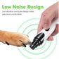 Electric Pet Nail Clippers – Safe Grooming Tool for Dogs and Cats with Built-in Nail Dust Sharpener and Cleaner