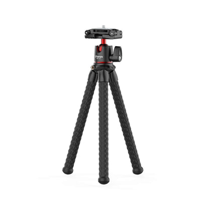 Compact handheld vlog stand with gimbal and tripod, designed for stable camera support, height 310mm, weight 2kg.