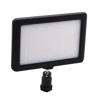 PAD192 portable photography light for SLR camera fill, featuring durable ABS material and compact design.