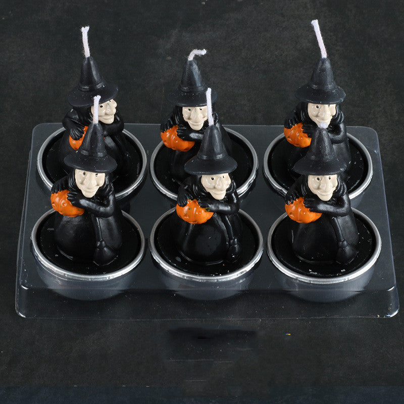NEVY-TECH presents festive Halloween candles—perfect holiday gifts and party decorations for cozy, spooky celebrations.