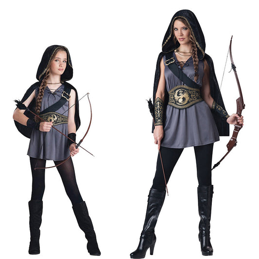 NEVY-TECH presents a stunning female archer costume set—perfect for Halloween, cosplay, and fantasy-themed performances.