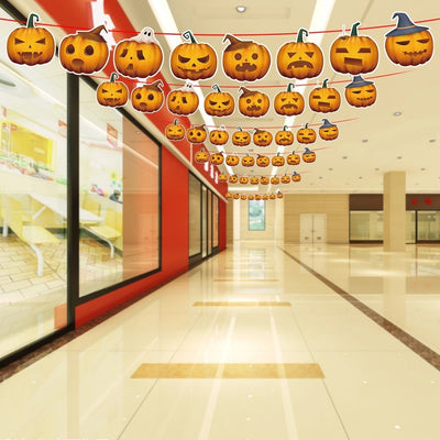 NEVY-TECH Halloween banner décor adds spooky charm to any party or event—durable, reusable, and perfect for festive setups.