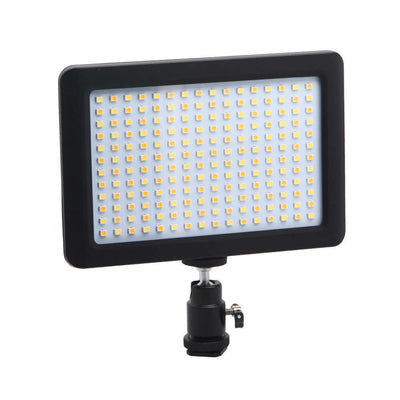 PAD192 portable photography light with adjustable mount for SLR cameras and video shooting.