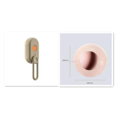 3-in-1 Electric Cat Steam Brush – Spray Hair Removal Comb for Dog & Cat Grooming and Massage