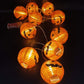 NEVY-TECH brings 10LED pumpkin lantern lights for Halloween parties—perfect for window, curtain, or wall decoration.