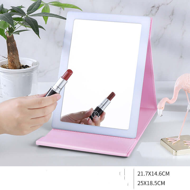 Nevytech Portable Folding LED Makeup Mirror