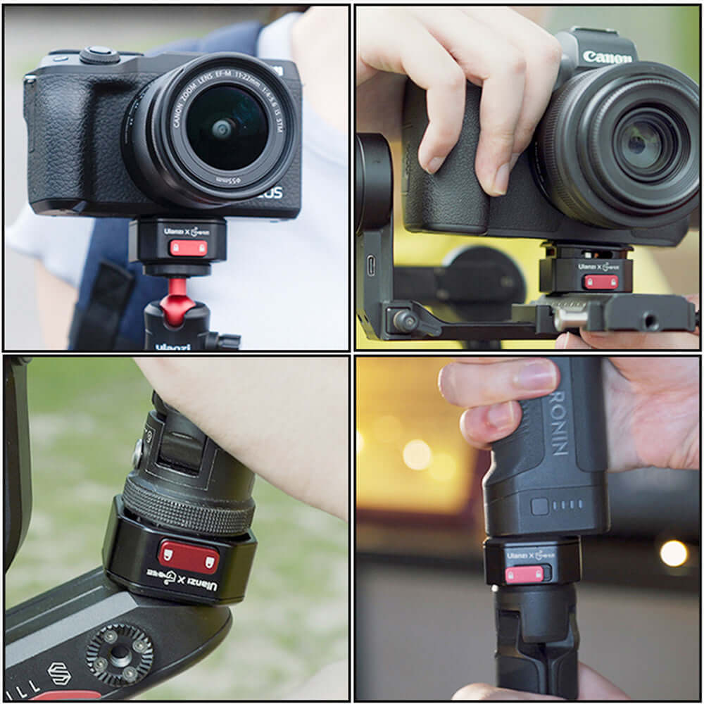 Nevytech quick-hook system outdoor vlog photography accessories