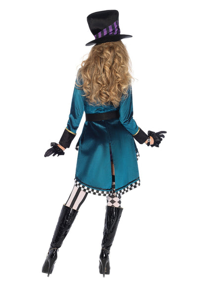 NEVY-TECH presents a fashionable Mad Hatter costume set—perfect for Halloween parties, cosplay, and themed performances.
