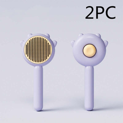 Cat and Dog Massage Comb – Hair Removal Grooming Brush with Cleaning Scratcher for Pets