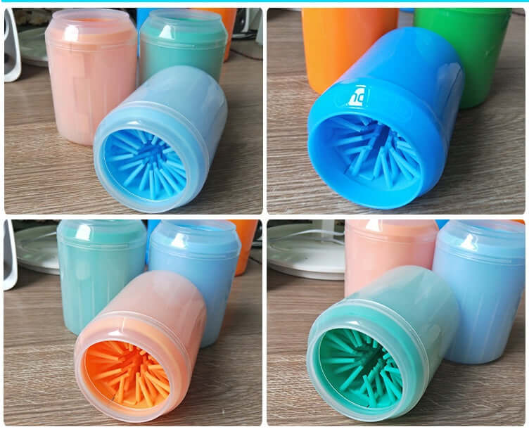 Pet Foot Washing Cup for Dogs and Cats – Automatic Claw Cleaning Gadget for Quick and Easy Paw Wash