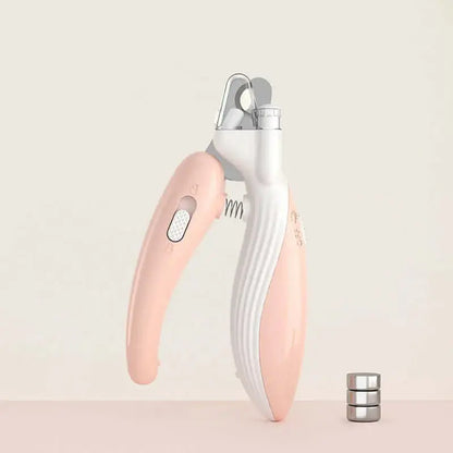 Nevytech LED Pet Nail Clippers offer safe, quiet, and precise trimming with LED light, rechargeable power, and durable stainless-steel blades.