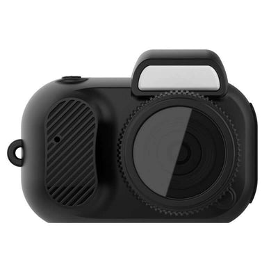 Black Y30 photography necklace camera with lens, compact design for video recording and photo capturing.