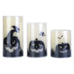 NEVY-TECH offers 3 warm orange flameless candles with timer—battery-operated Halloween lights for safe, spooky décor.