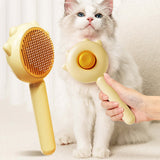Cat and Dog Massage Comb – Hair Removal Grooming Brush with Cleaning Scratcher for Pets