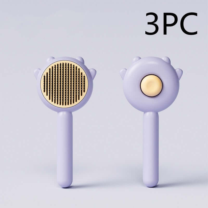 Cat and Dog Massage Comb – Hair Removal Grooming Brush with Cleaning Scratcher for Pets