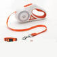 Retractable Dog Leash with Collar and Spotlight – Automatic Pet Traction Rope for Small and Medium Dogs