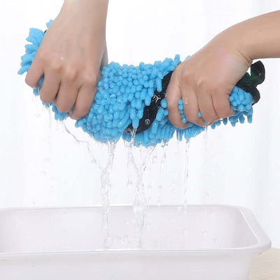 Super Absorbent Microfiber Pet Bath Towel – Quick-Drying Dog and Cat Bathrobe for Grooming and Drying