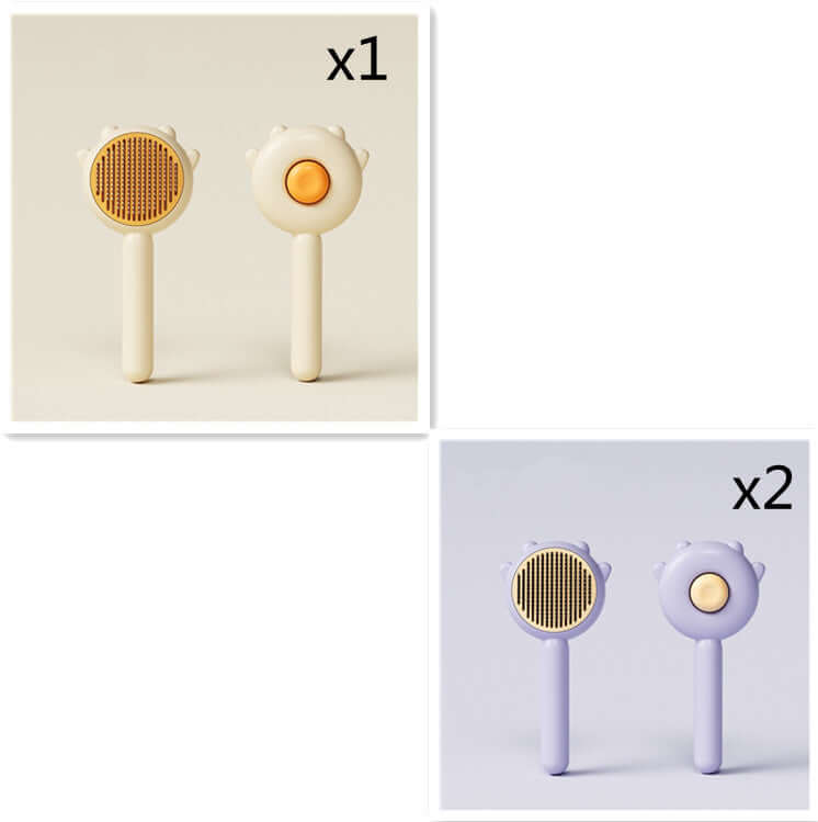 Cat and Dog Massage Comb – Hair Removal Grooming Brush with Cleaning Scratcher for Pets
