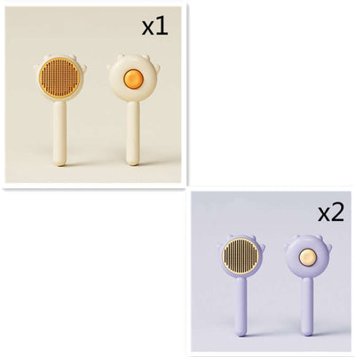 Cat and Dog Massage Comb – Hair Removal Grooming Brush with Cleaning Scratcher for Pets