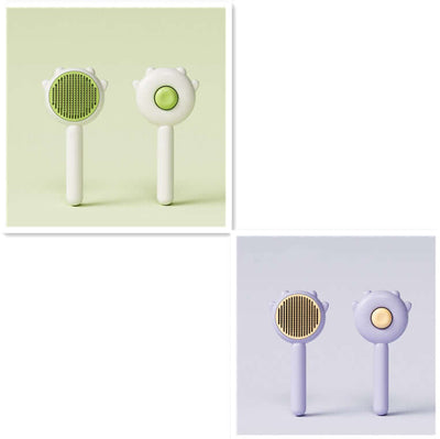 Cat and Dog Massage Comb – Hair Removal Grooming Brush with Cleaning Scratcher for Pets
