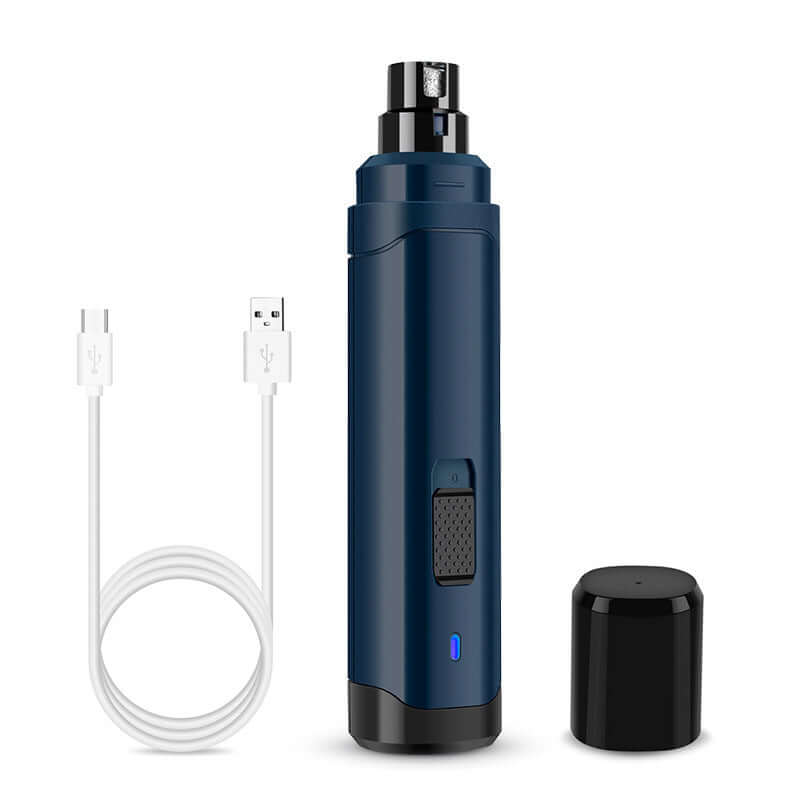 Electric Pet Nail Clippers – Safe Grooming Tool for Dogs and Cats with Built-in Nail Dust Sharpener and Cleaner