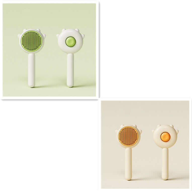 Cat and Dog Massage Comb – Hair Removal Grooming Brush with Cleaning Scratcher for Pets