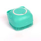 Silicone Dog Bath Massage Gloves – Pet Grooming Brush for Cats and Dogs with Shampoo Dispenser, Bathroom Cleaning Tool