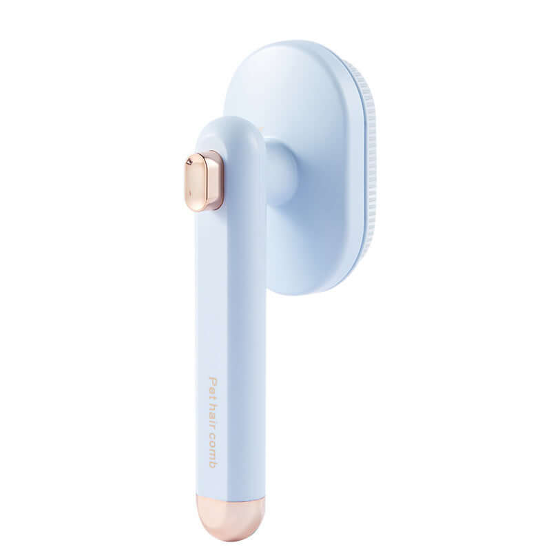 Self-Cleaning Pet Hair Removal Comb for Cats and Dogs – Grooming Brush to Remove Floating Hair Easily