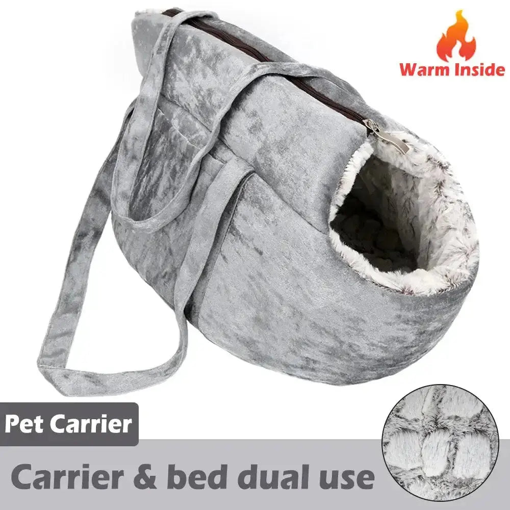 Nevytech adjustable pet carrier sling offers breathable comfort, secure support, and hands-free convenience—ideal for small dogs and cats.