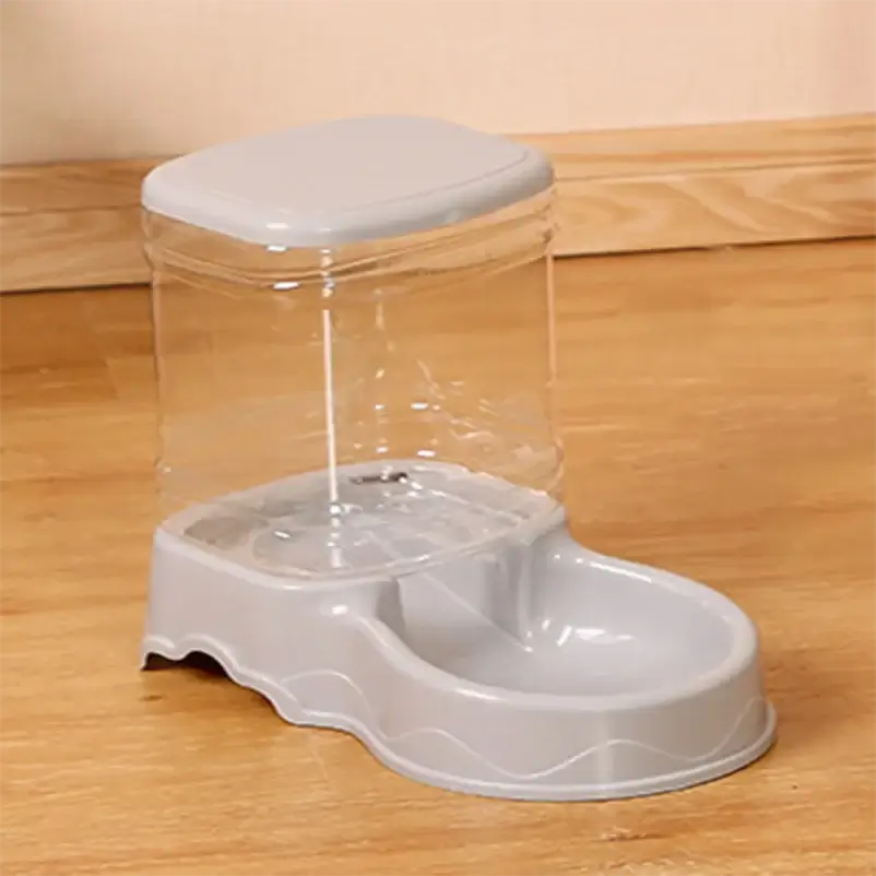 3.8L Large Capacity Pet Automatic Feeder and Water Dispenser Combo – Grain Storage Bowl for Cats and Dogs, Convenient Pet Feeding Supplies